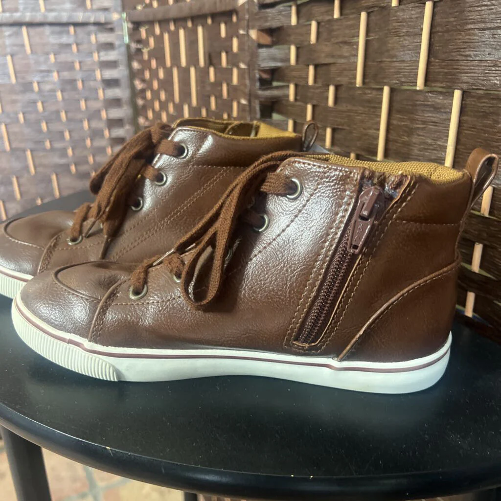 Brown Leather,3,Boys Shoes - Image 3